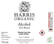 Alcohol - 151 proof - 750 mL