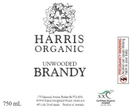 Organic Brandy - Clear
